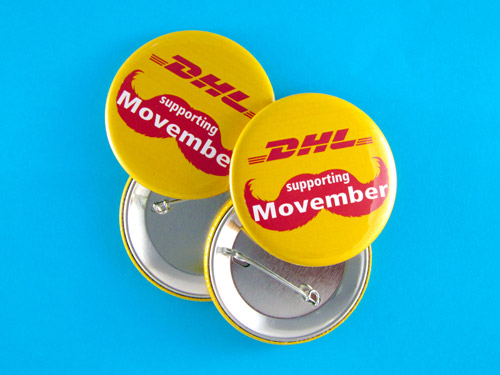 MB Movember DHL Badges